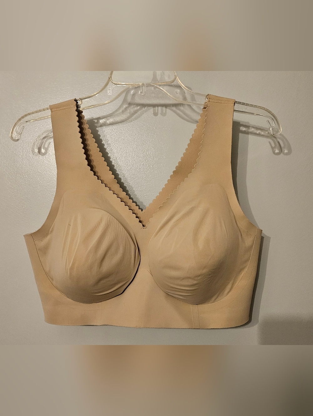 Eveyln & Bobbie Seamless Black & Leopard Wireless T-Shirt Bra